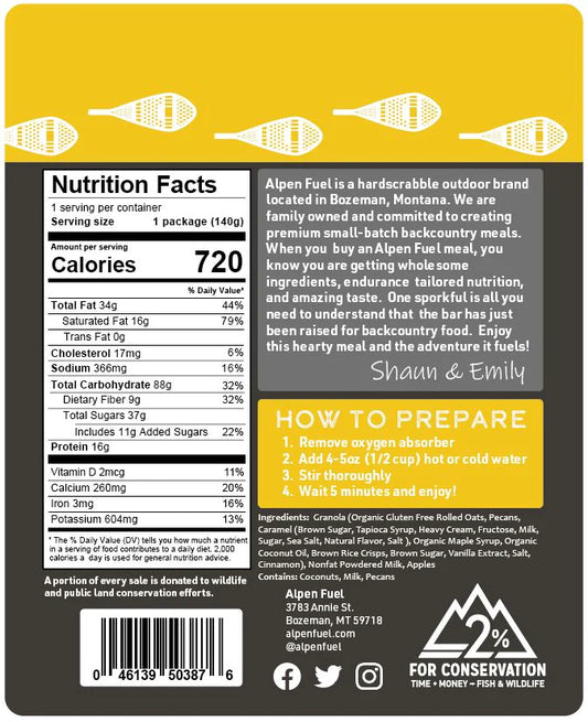 Alpen Fuel - Caramel Apple Granola