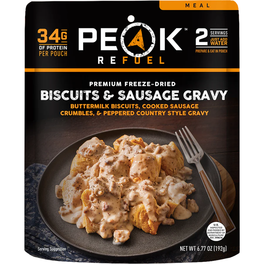 Peak refuel -Biscuits and Sausage