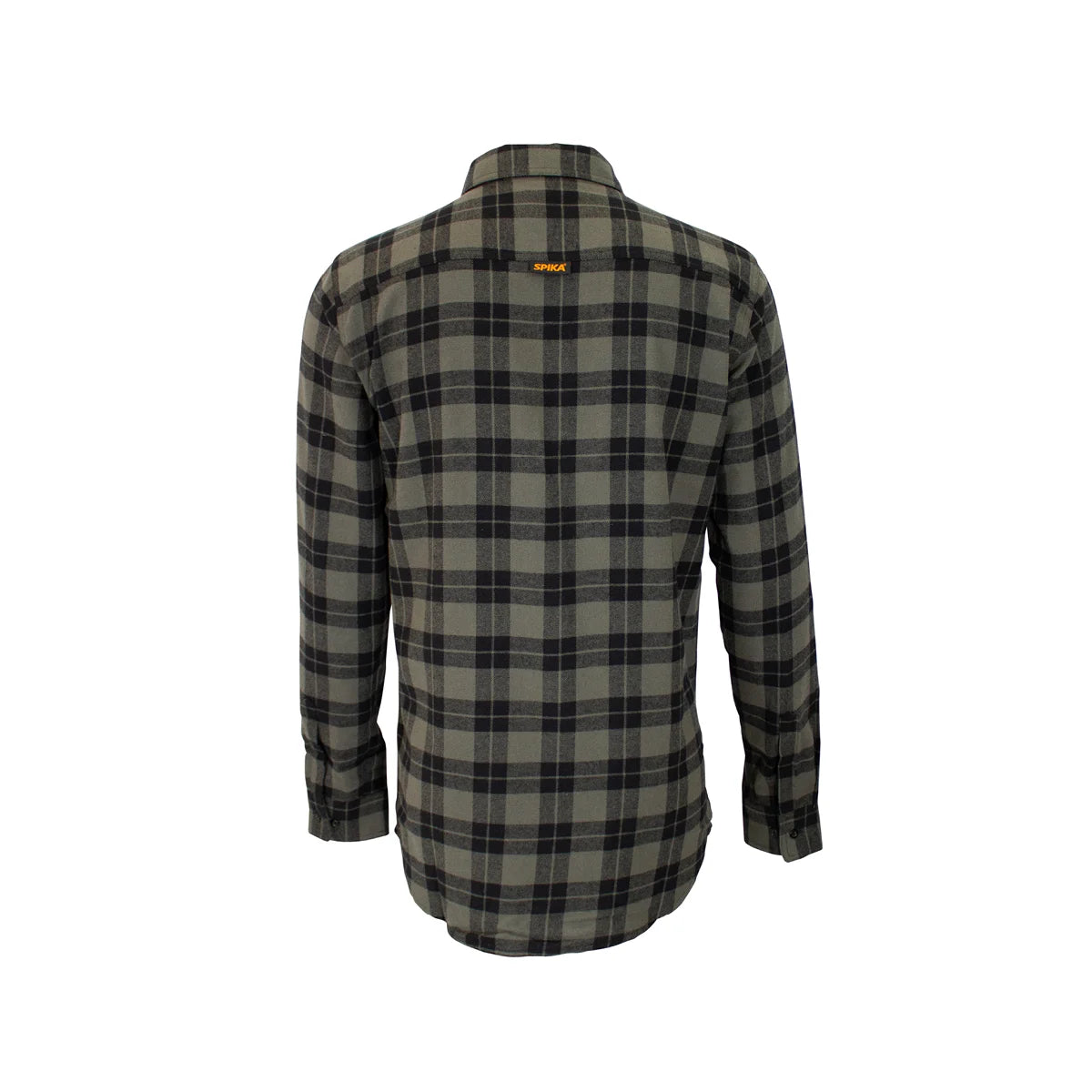 Spika - Mens - Go Casual Check Shirt - Olive