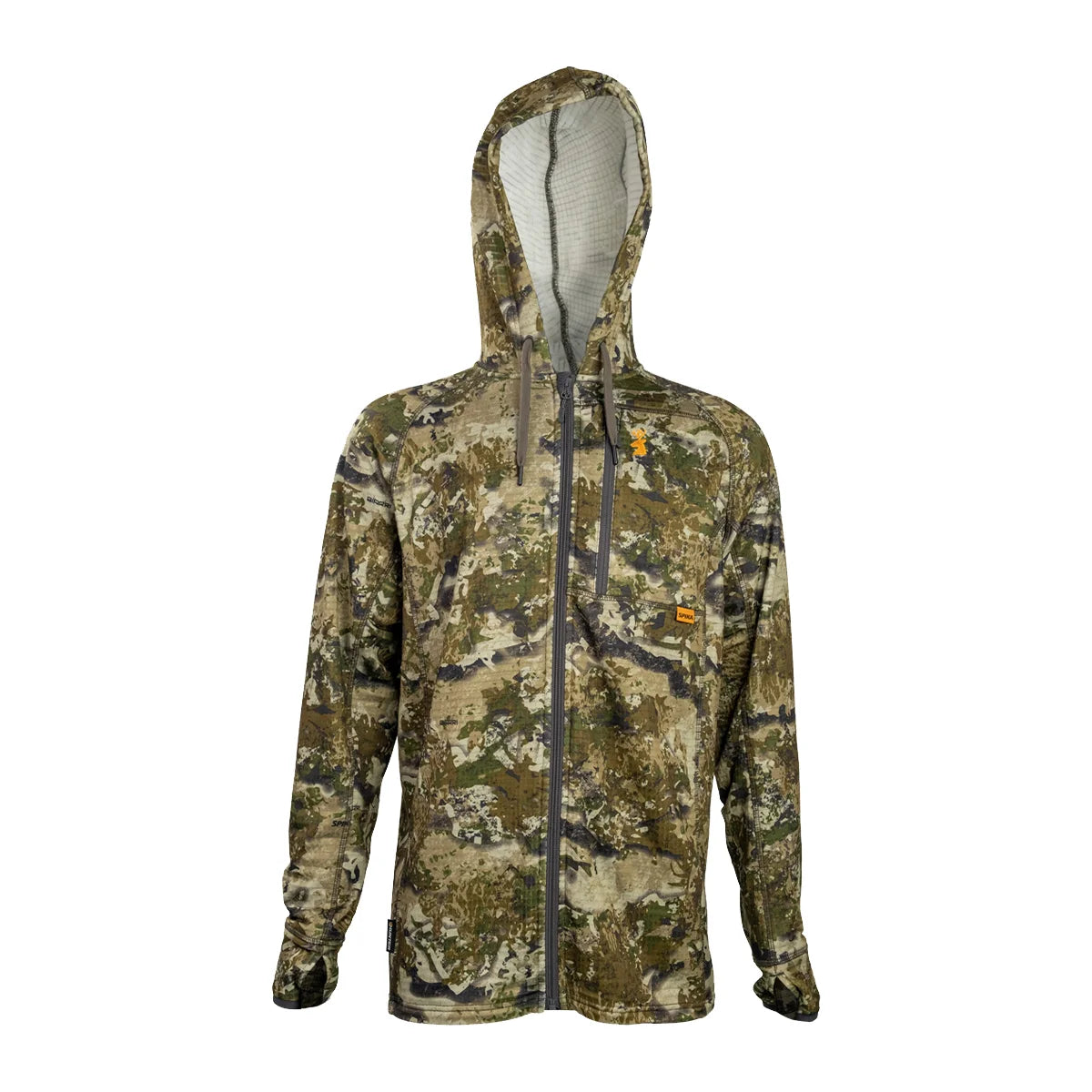 Spika - Mens - Gridfleece Hoodie - Biarri Camo