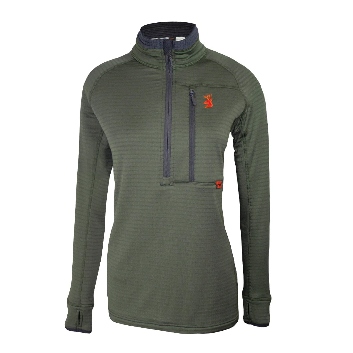 Spika - Gridfleece Top - Womens - Performance Olive