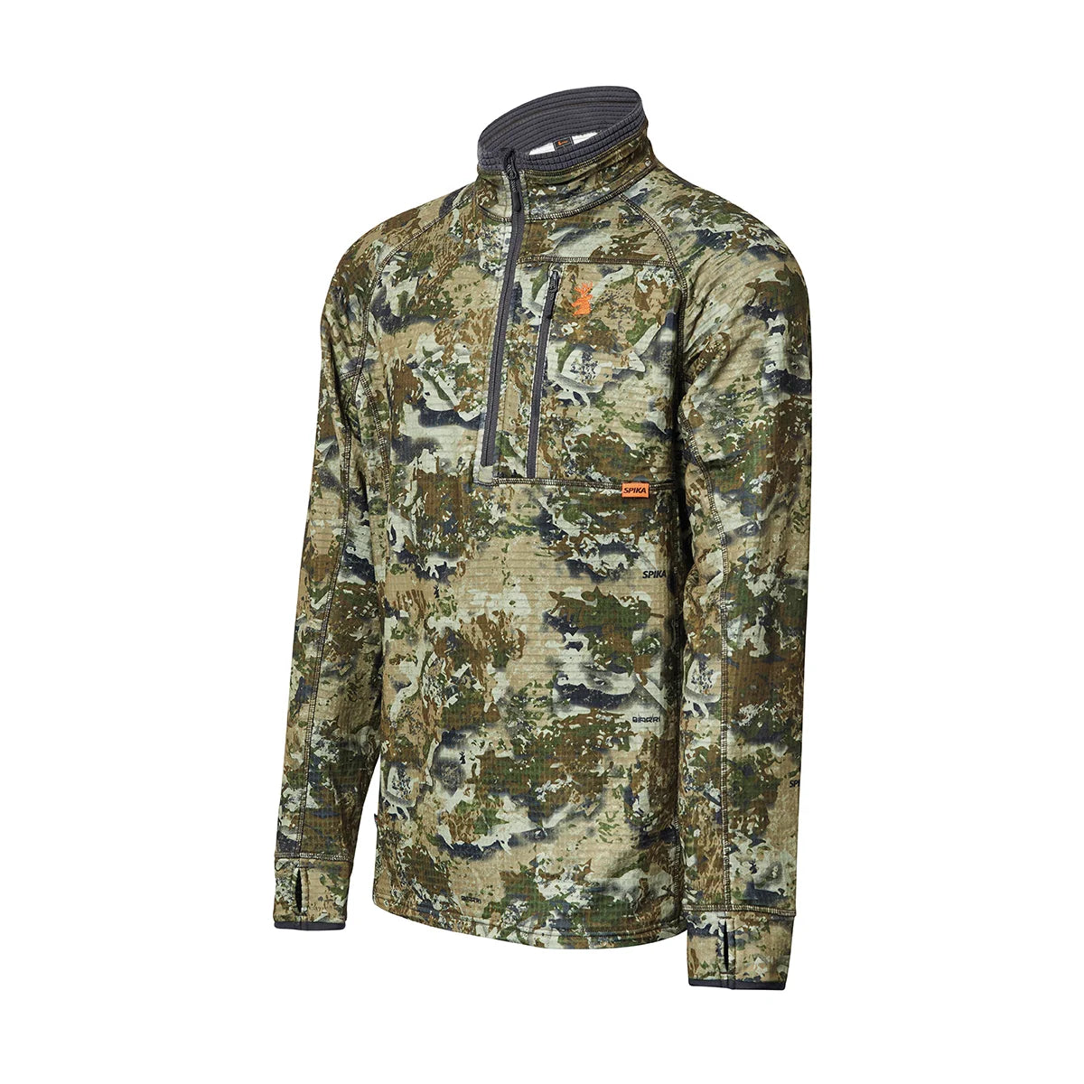 Spika - Gridfleece Top Mens - Biarri Camo