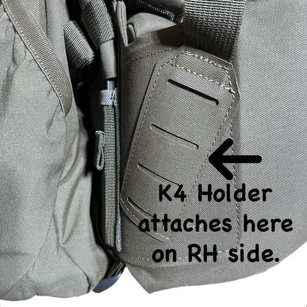 Bend-Able EXO K4 Bugle Tube V2/Water Bottle Holder