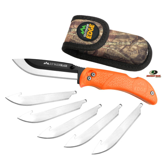 Outdoor Edge - 3.5" Razor Pro L with Replacement Blades