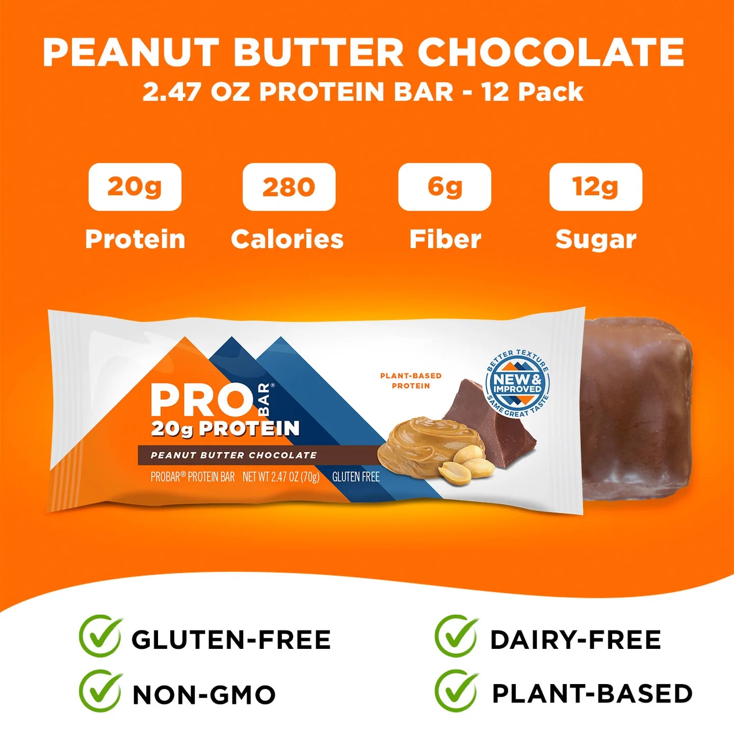Pro Bar - Peanut Butter Chocolate