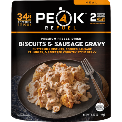 Peak refuel -Biscuits and Sausage