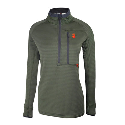 Spika - Gridfleece Top - Womens - Performance Olive