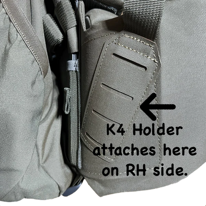 Bend-Able EXO K4 Bugle Tube V2/Water Bottle Holder