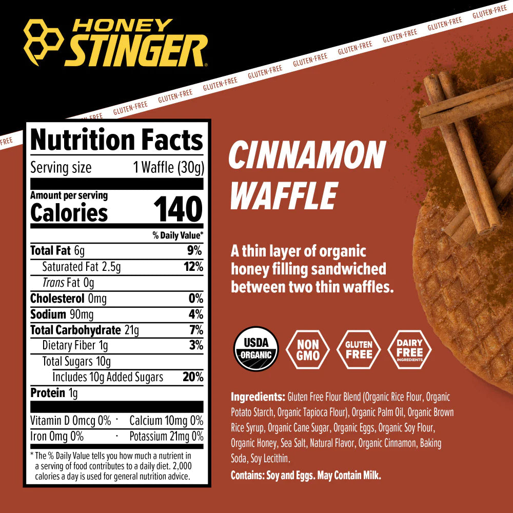 Honey Stinger - Cinnamon Waffle