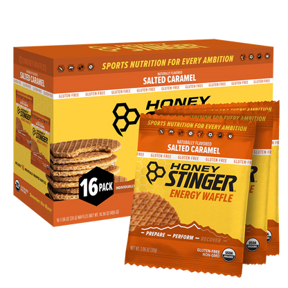 Honey Stinger -  Salted Caramel Energy Waffle - Gluten Free