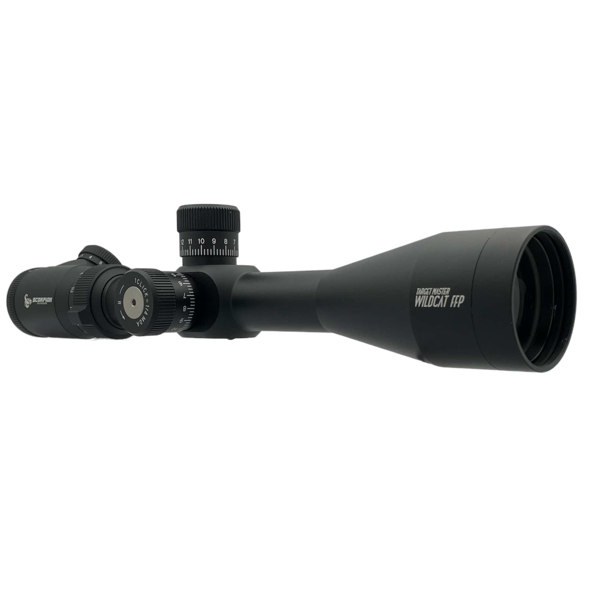Scorpion - TARGET MASTER WILDCAT FFP 6-24X50 IR 30MM – Elk Canyon Scorpion - TARGET MASTER WILDCAT FFP 6-24X50 IR 30MM – Elk Canyon