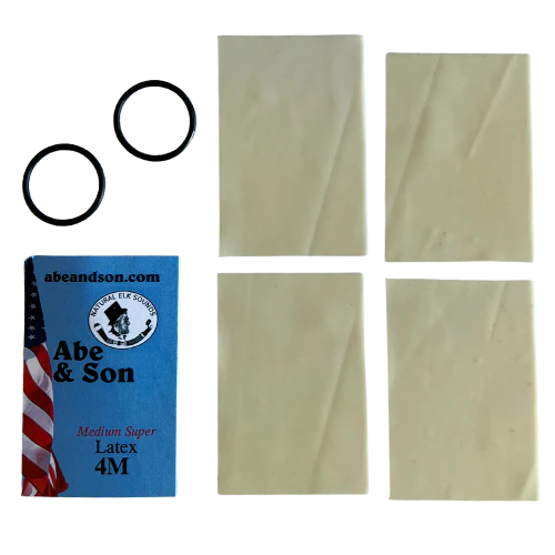 Abe & Son - Super Latex and O-ring Replacement Kit, Medium (White)